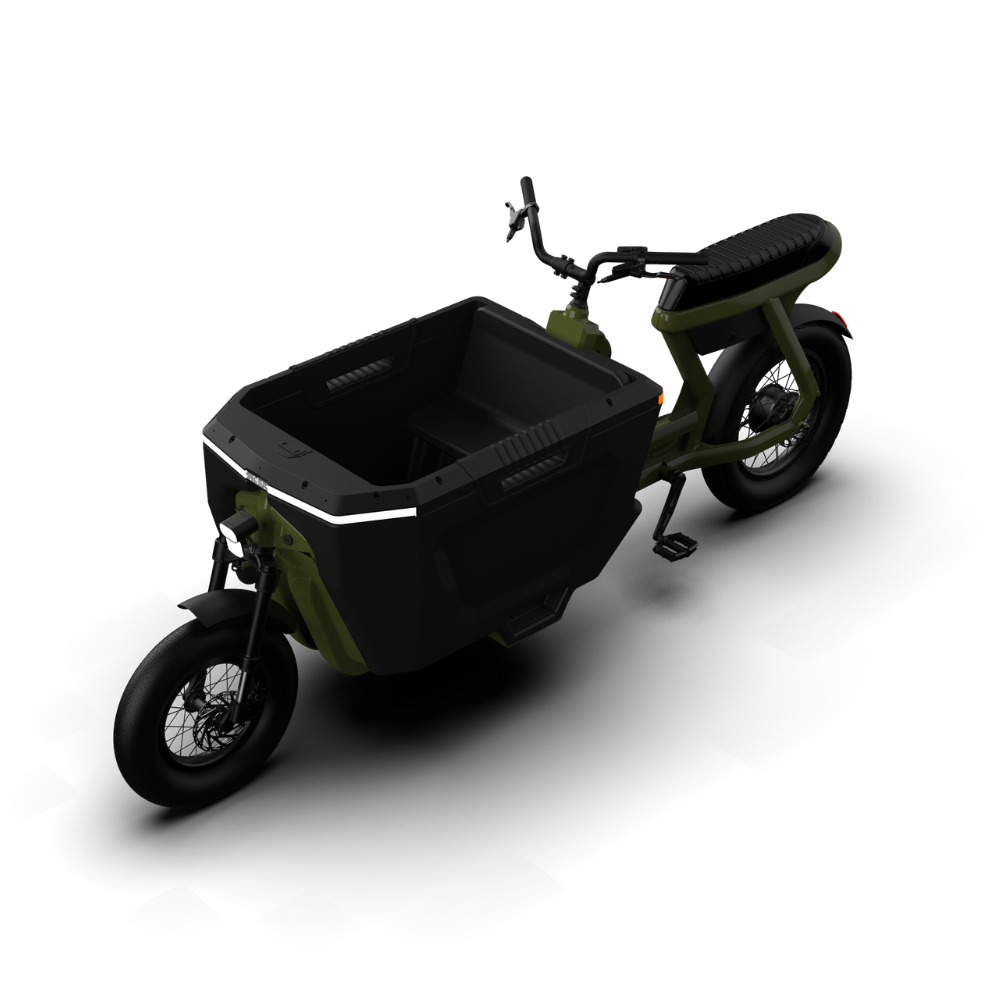 Carga útil bicicleta de carga eléctrica: 150 kg con el STOER CargoX